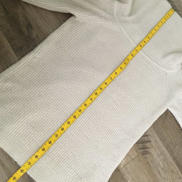 Casual Cream Cowl Neck Knit Sweater - Picture 10 of 14